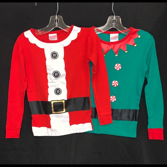 Wondershop Other - ♥️🎄😴 Two pairs of Wondershop Holiday Pajama Sets - Santa Suit and Elf